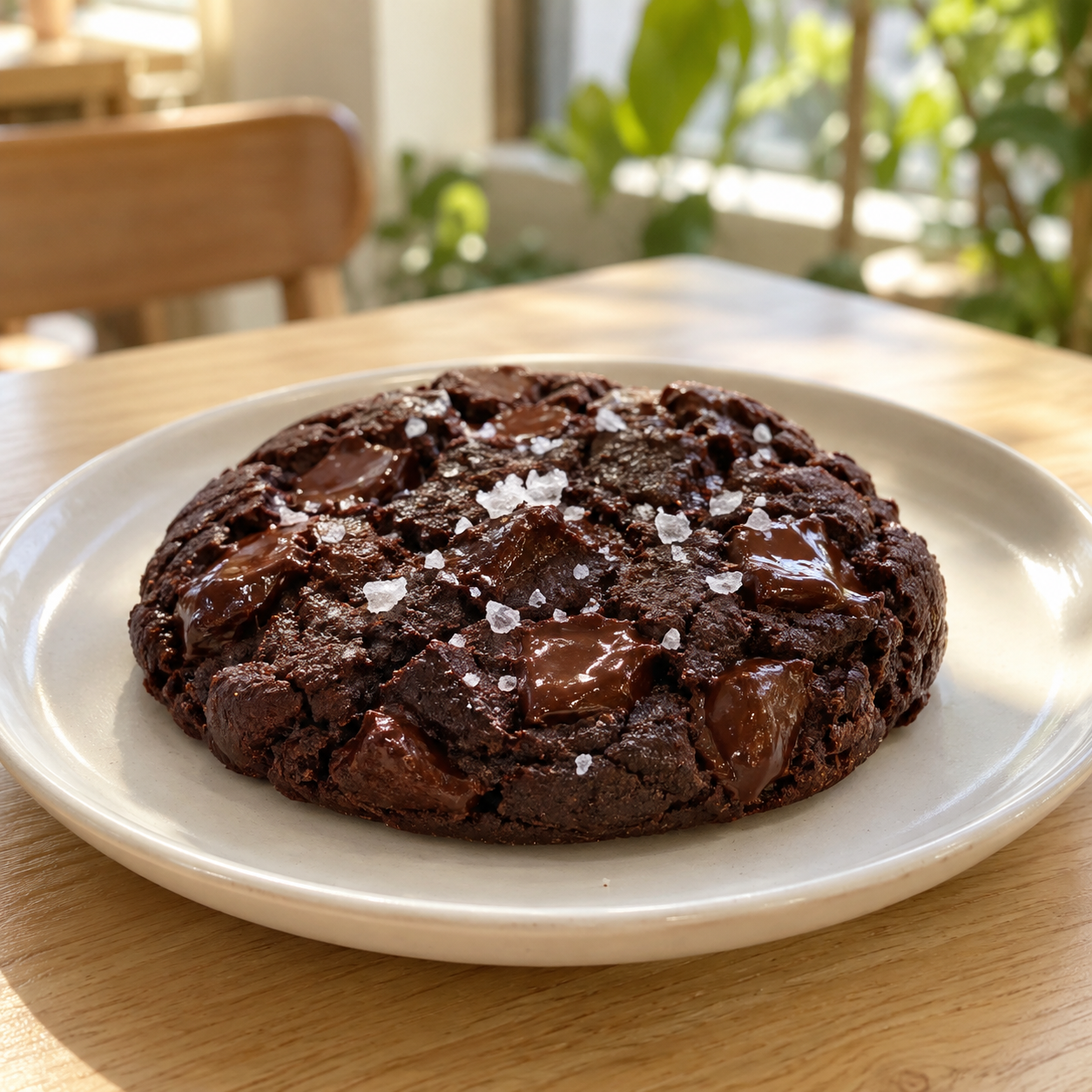 Big Fat Double Dark Chocolate Fudge Cookie