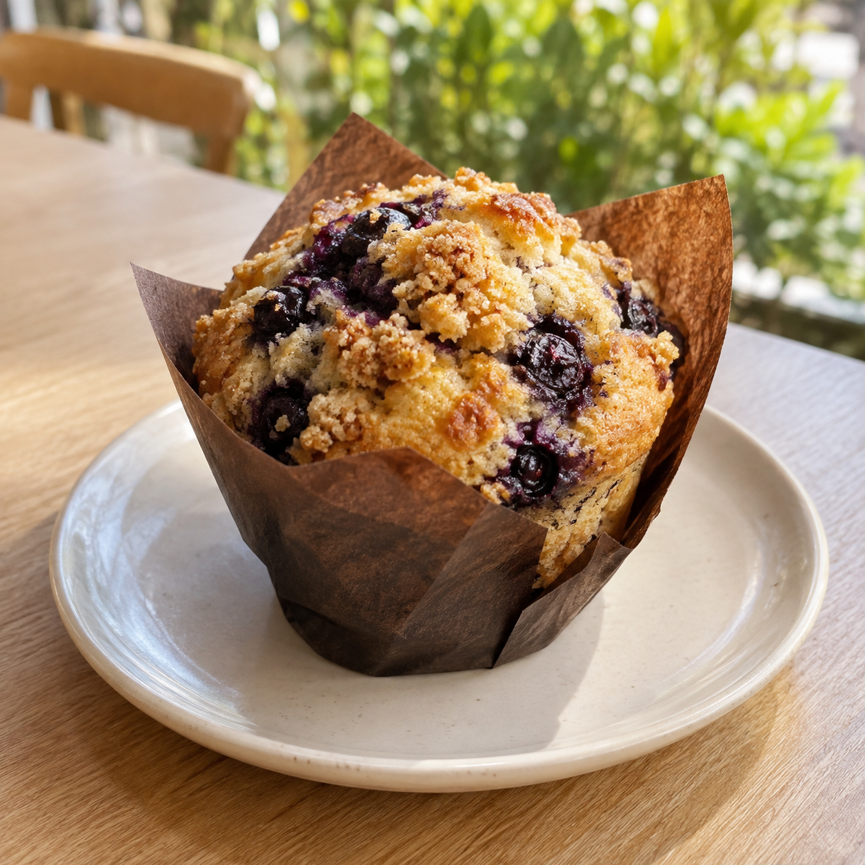 Blueberry Crumble Muffin
