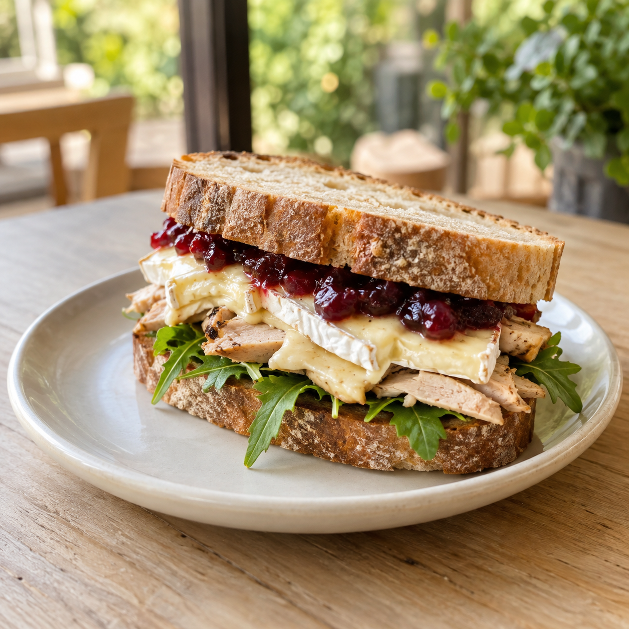 Chicken, Cranberry & Brie Sandwich