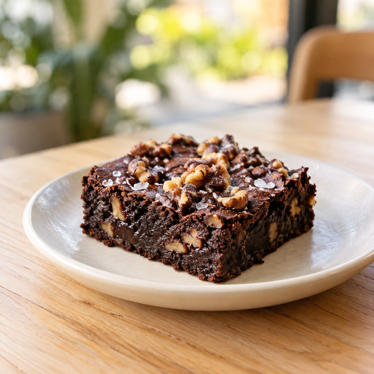 Dark Chocolate Fudge Brownie (GF)