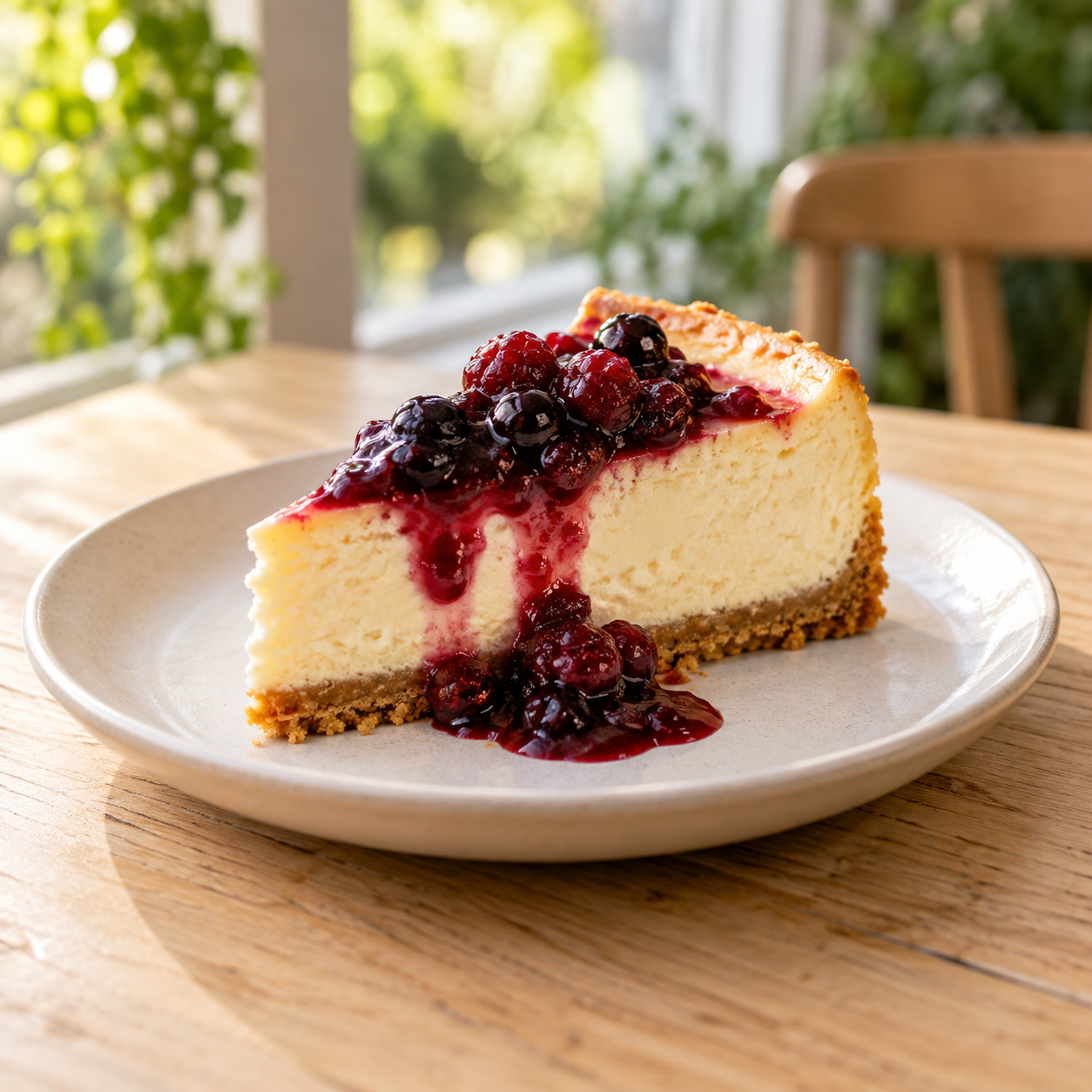 New York Baked Cheesecake