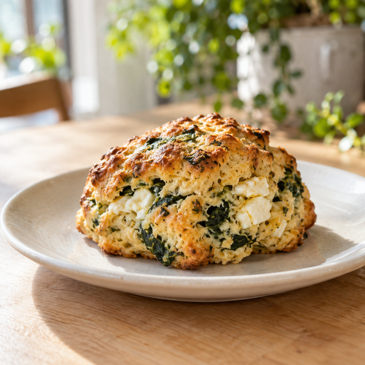 Spinach & Feta Scone